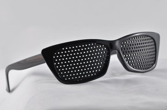 Black Pinhole Glasses - Australia